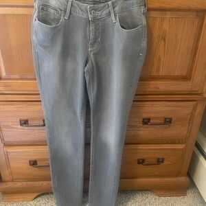 Old Navy Gray Straight Leg Jeans